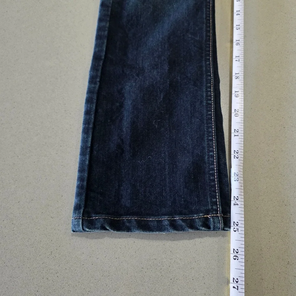 Levis 511 Skinny Jeans Boys Size 10 Reg Dark Wash Indigo Denim 25x25